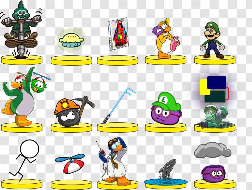 Club Penguin Super Smash Bros. For Nintendo 3DS And Wii U Mario Rosalina - Animal Transparent PNG