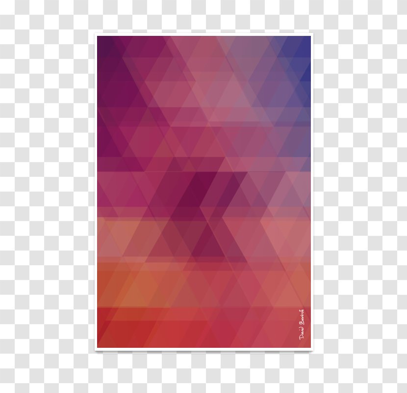 Paper Poster Art Printing - Purple Geometric Transparent PNG