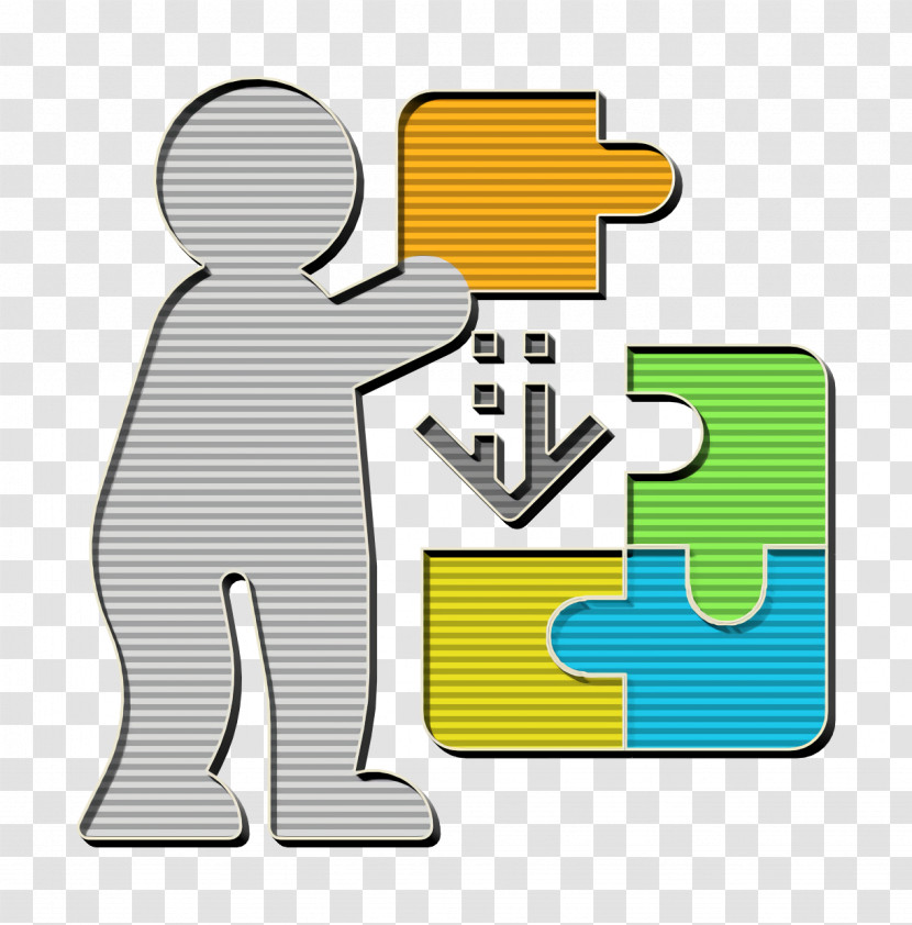 Solution Icon Human Icon Business Management Icon Transparent PNG