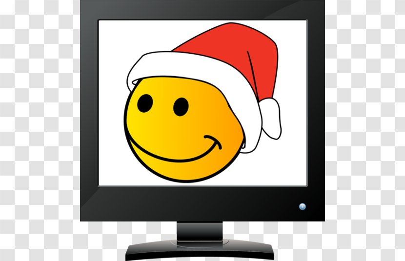Santa Claus Smiley Emoticon Face Clip Art - Christmas - Cliparts Transparent PNG