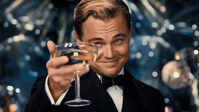 Leonardo DiCaprio Jay Gatsby The Great Film Academy Awards - Actor - Dicaprio Transparent PNG