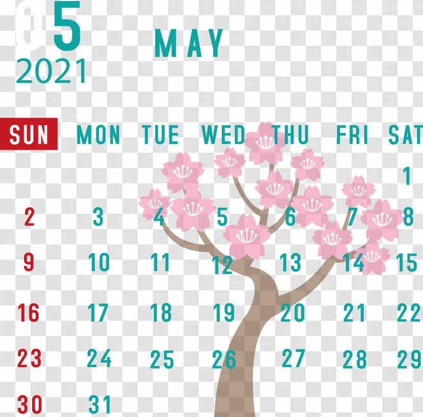 May 2021 Calendar May Calendar 2021 Calendar Transparent PNG