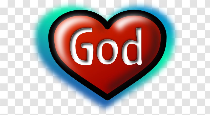 Love Of God Clip Art - Text - GOD CLIPART Transparent PNG