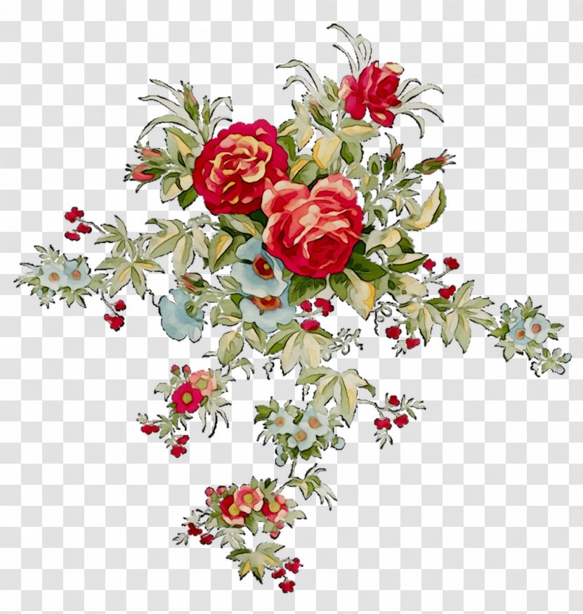 Floral Design Garden Roses Flower Bouquet Cut Flowers - Petal Transparent PNG