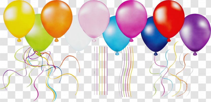 Clip Art Balloon Birthday Image - Party Transparent PNG