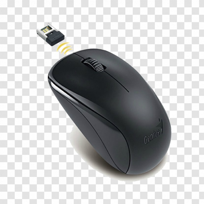 Computer Mouse Keyboard KYE Systems Corp. Wireless Optical - Genius Nx7000 Transparent PNG