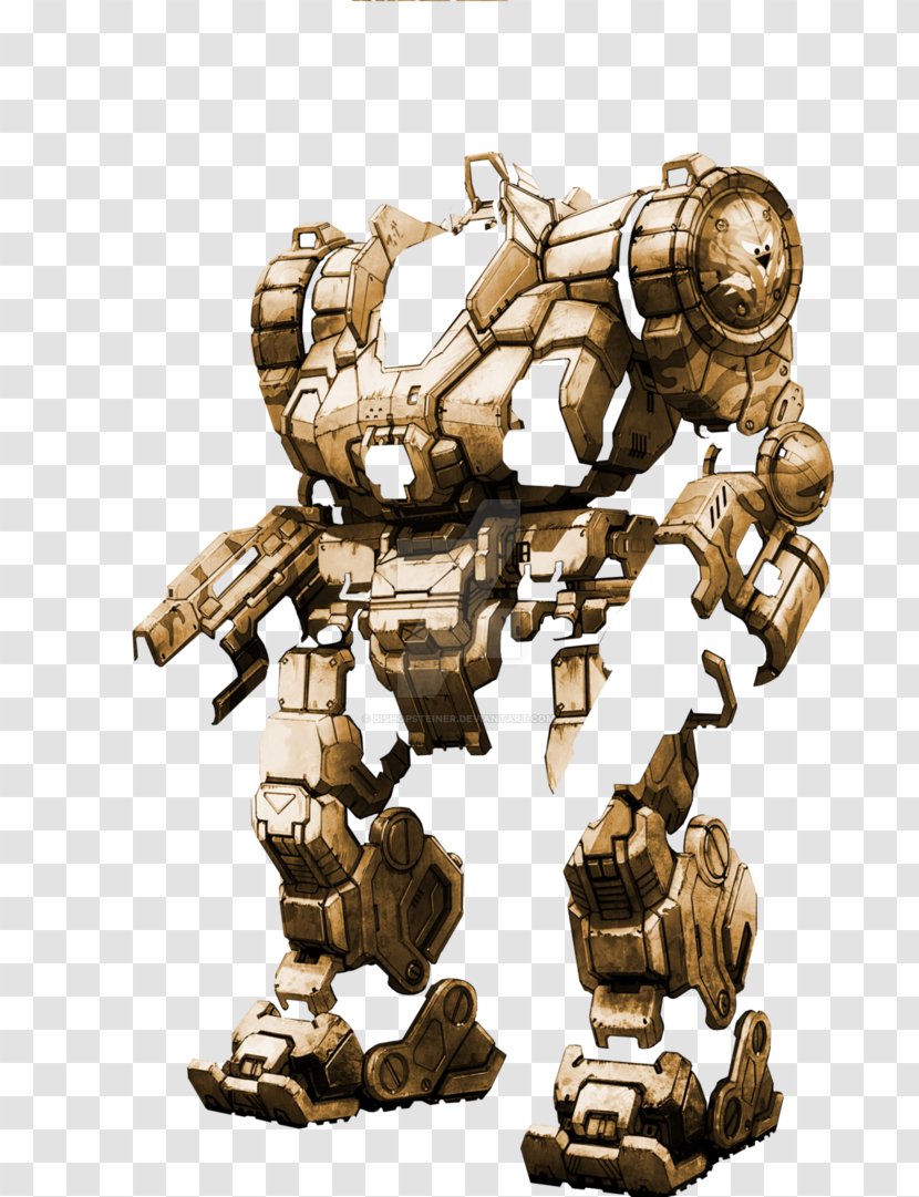 MechWarrior Online Mecha Concept Art Military Robot - Com - Bishop Watercolor Transparent PNG