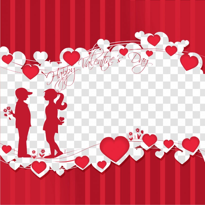 Valentine's Day Tapestry Heart Decorative Arts - Tree - Vector Wedding Design Transparent PNG