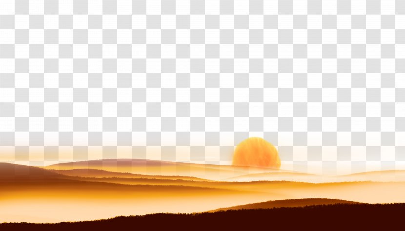 Sunset - Orange - Yellow Transparent PNG