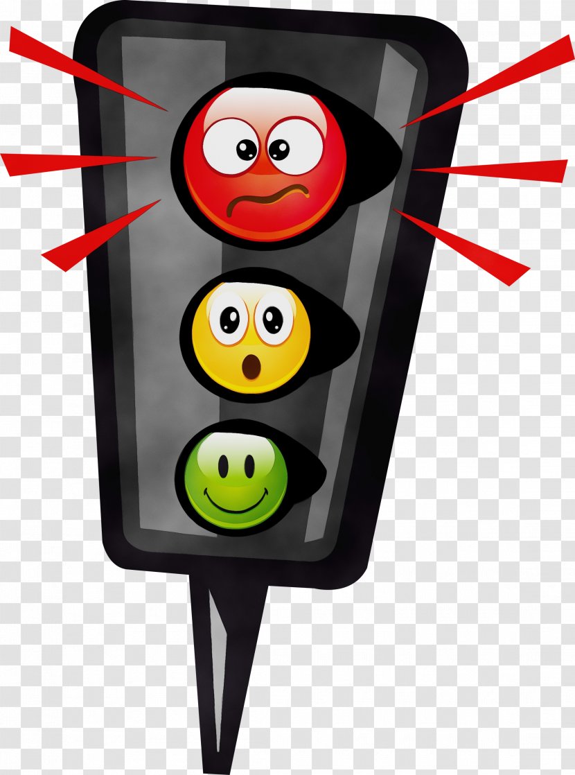Traffic Light - Paint - Fictional Character Transparent PNG