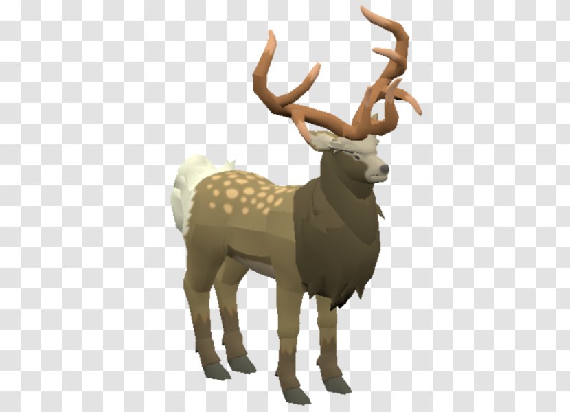 Reindeer The Legend Of Zelda: Breath Wild Elk Moose - Deer Rub Transparent PNG