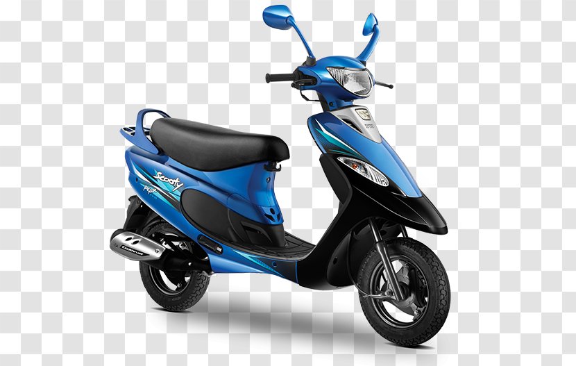 Scooter TVS Scooty Motor Company Motorcycle Car - Vehicle - Free Download Brochure Transparent PNG