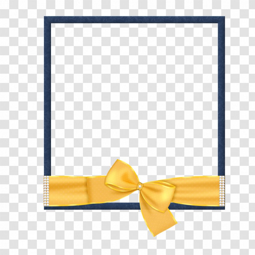 Picture Frames Text Photography Drawing Yellow - Paper - Attachments Ribbon Transparent PNG