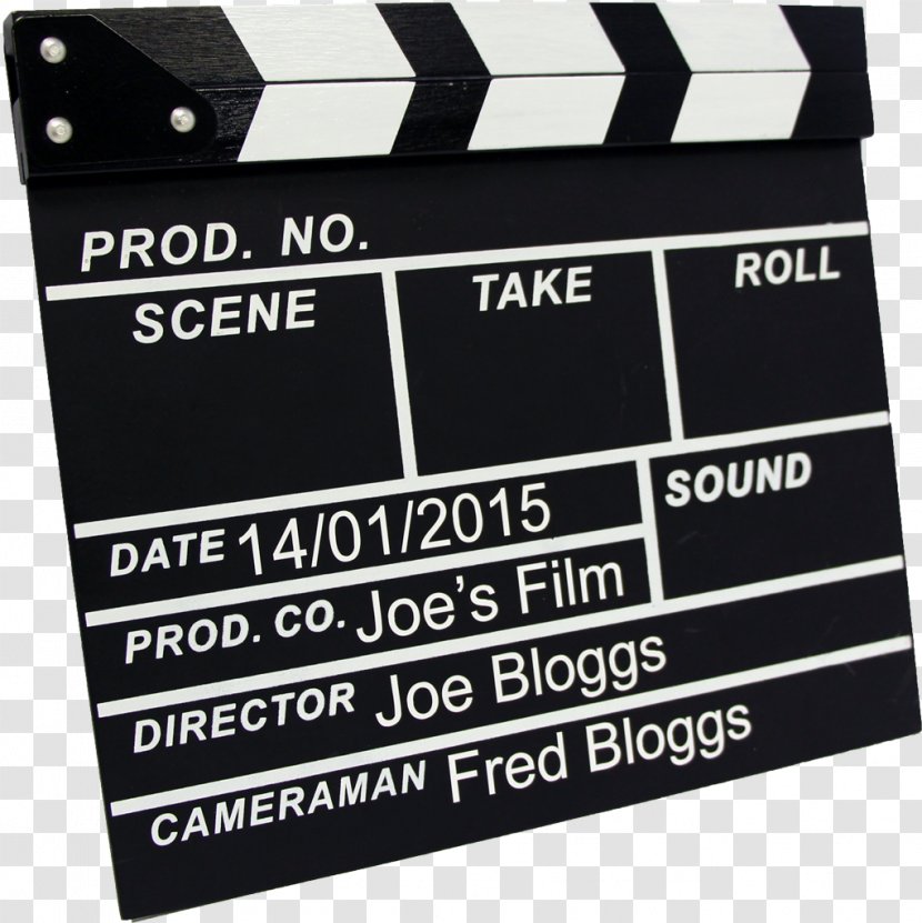 Clapperboard Television Film Director - Movie Transparent PNG