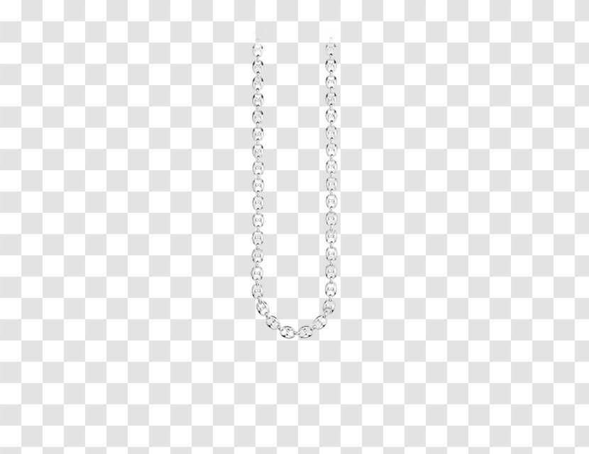 Necklace Body Jewellery Chain Silver Transparent PNG