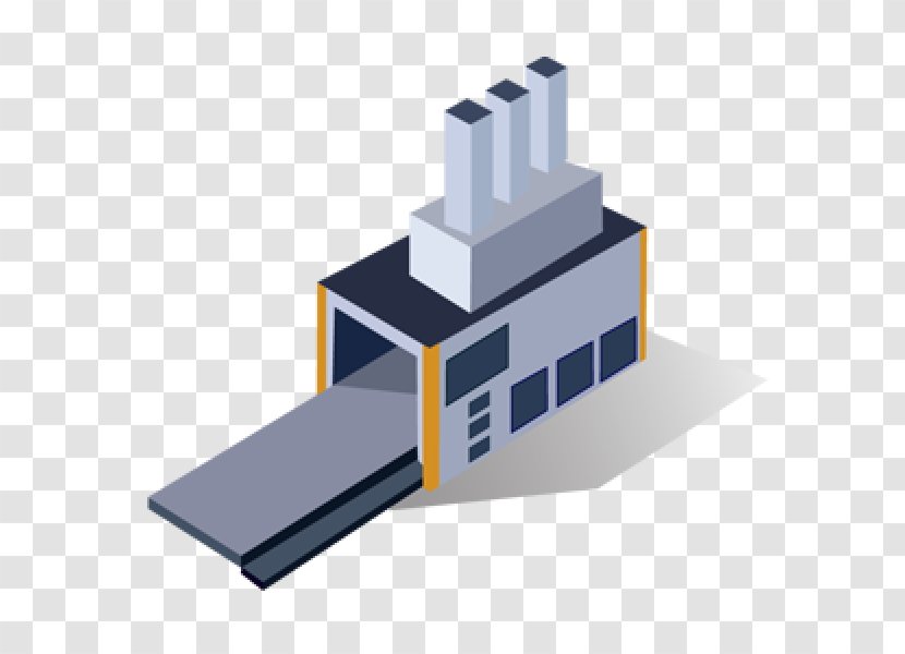 Industry Building Factory - Logo Transparent PNG