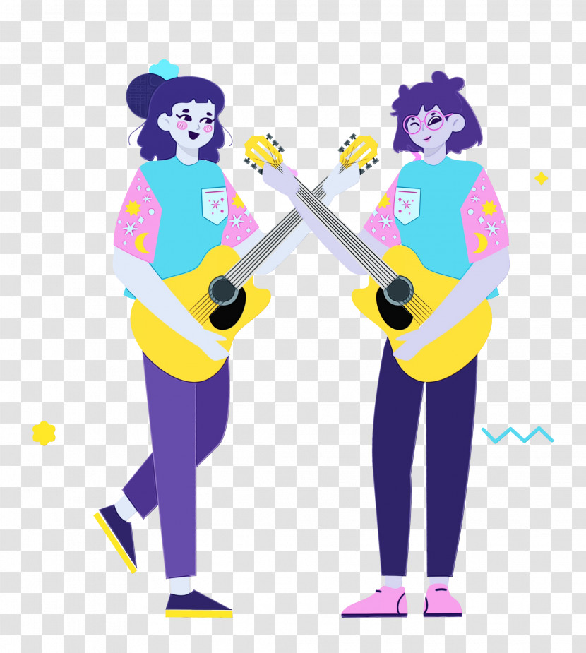 Cartoon Character Clothing Line Happiness Transparent PNG