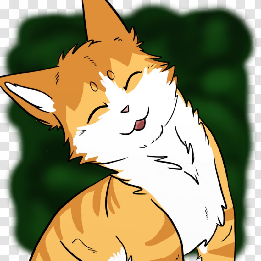 Whiskers Kitten Cat Fox Dog - Heart Transparent PNG