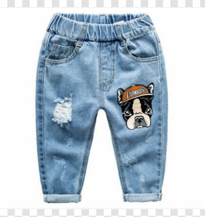 Jeans Pants Denim Children's Clothing - Boy - Ripped Transparent PNG