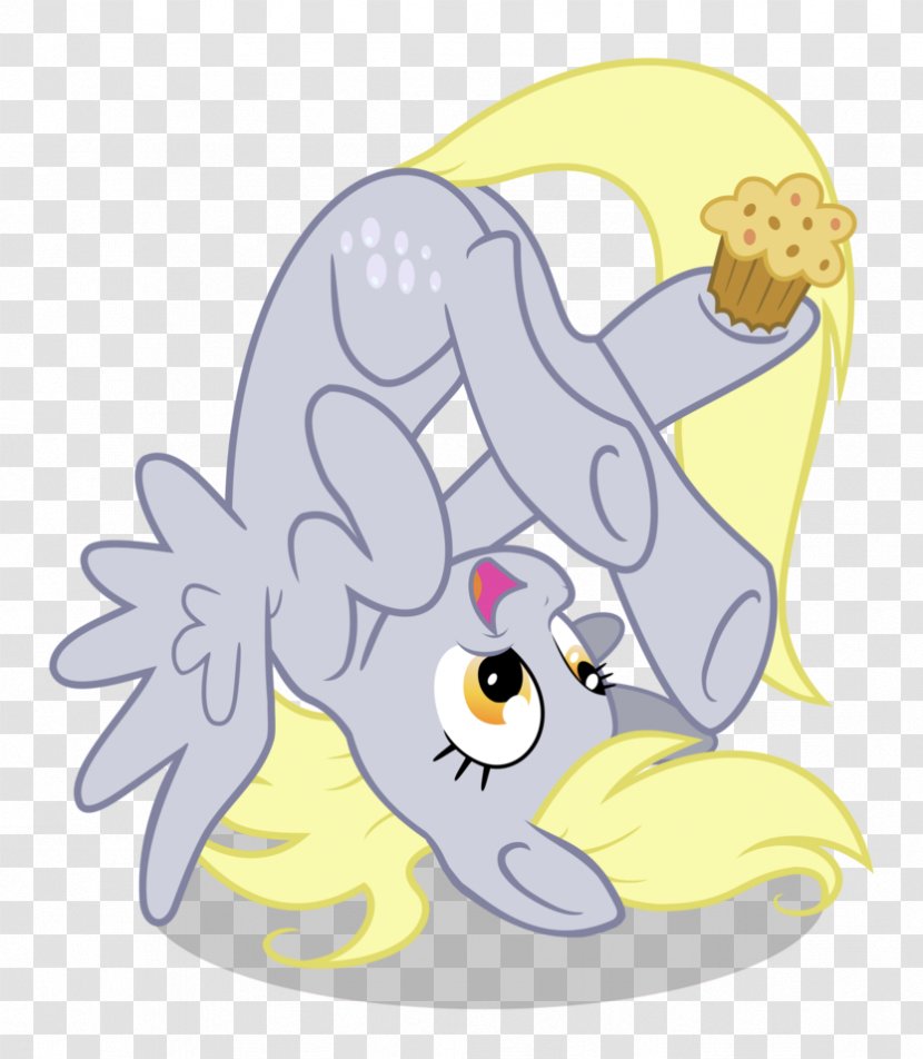 Derpy Hooves My Little Pony Muffin Horse - Silhouette Transparent PNG