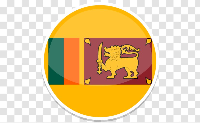 Flag Of Sri Lanka National SLNS Gajabahu - Orange - Culture Transparent PNG
