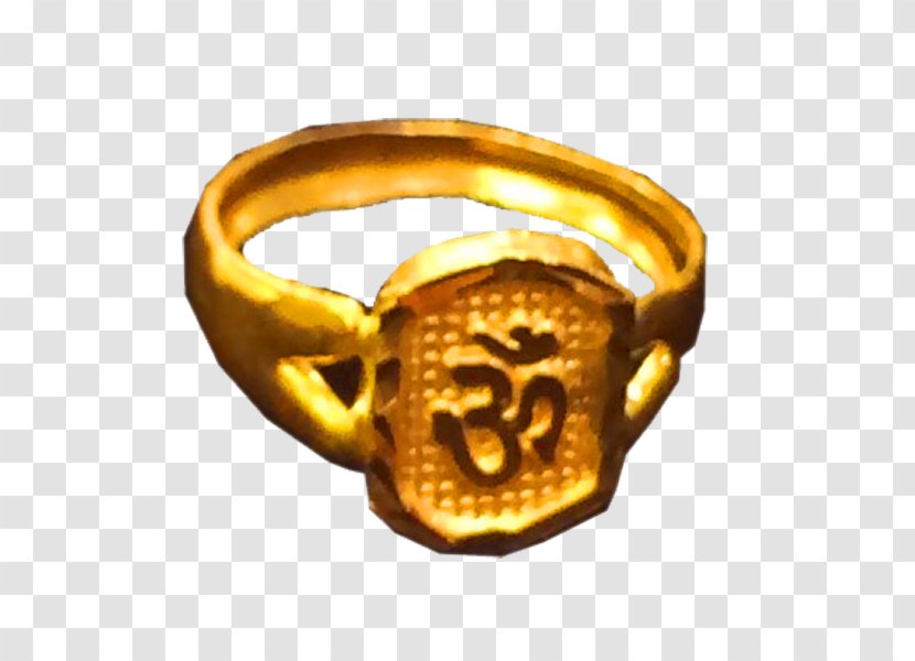 Ring Body Jewellery Gold Amber Transparent PNG