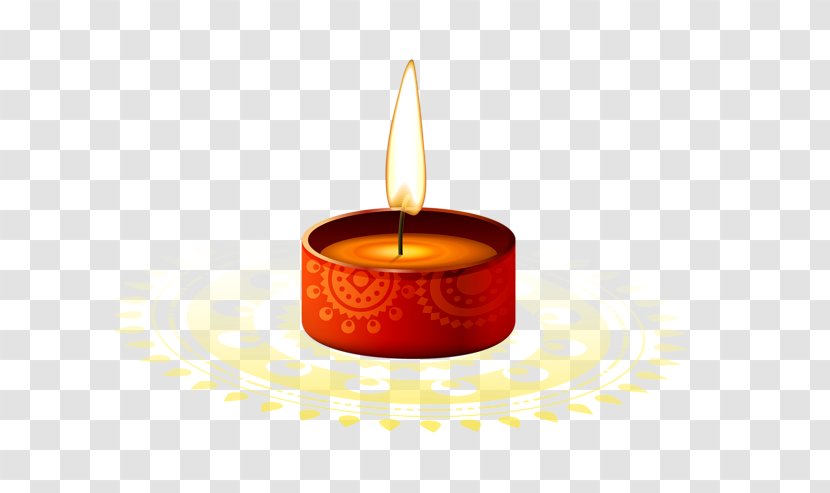 Rangoli Candle Clip Art - Wax - Diwali Transparent PNG