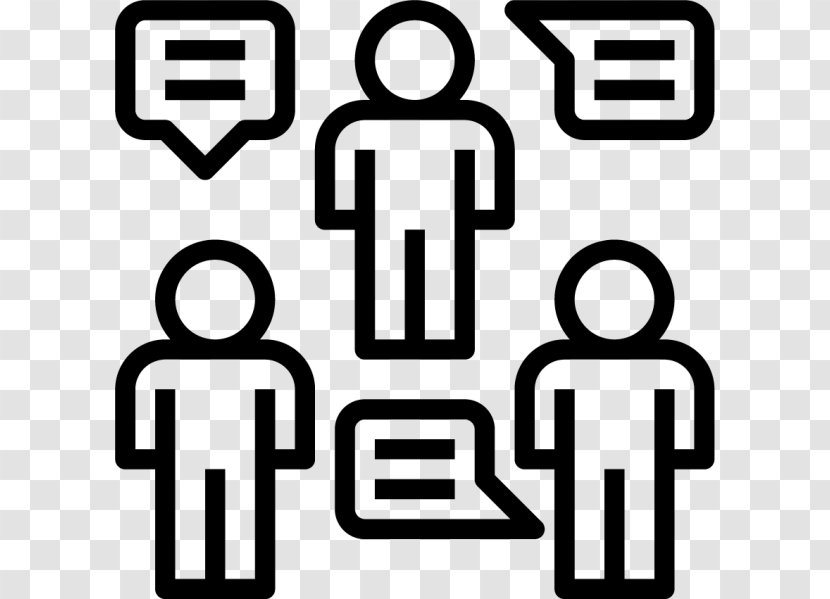 Group Discussion Icon - User - Text Transparent PNG
