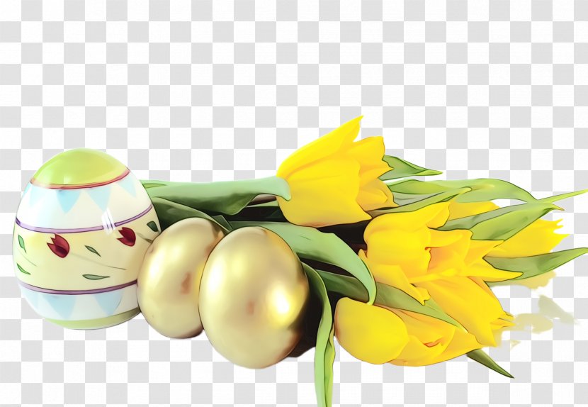 Easter Egg - Watercolor - Cut Flowers Lily Family Transparent PNG