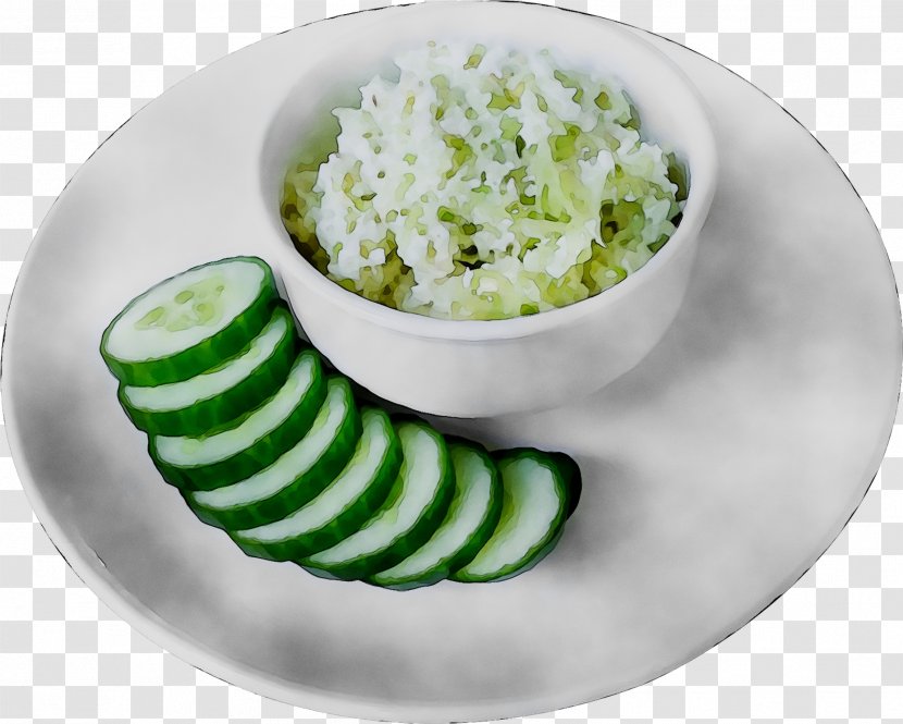 Vegetarian Cuisine Garnish Recipe Greens Food - Vegetable - Tableware Transparent PNG