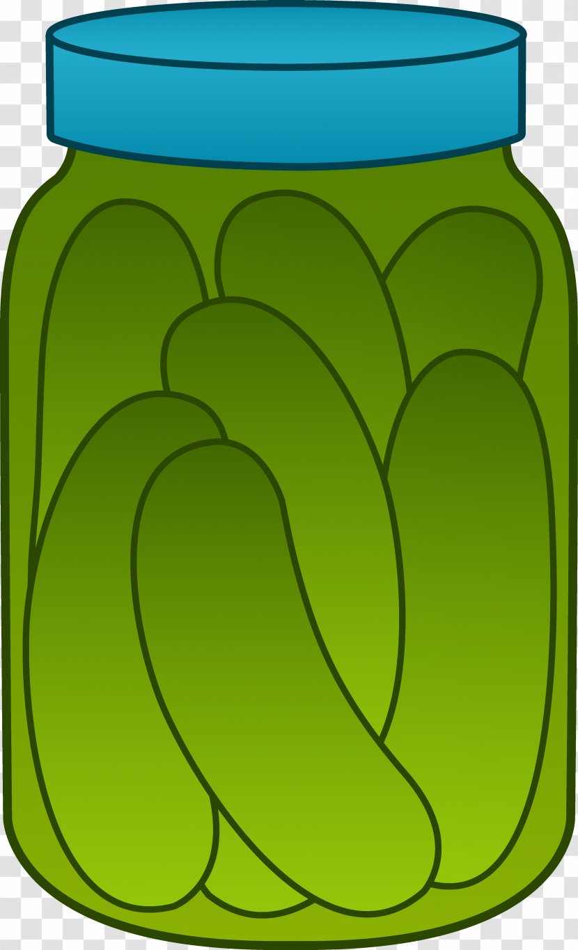 Pickled Cucumber Pickling Jar Clip Art - Dill - Pickle Cliparts Transparent PNG
