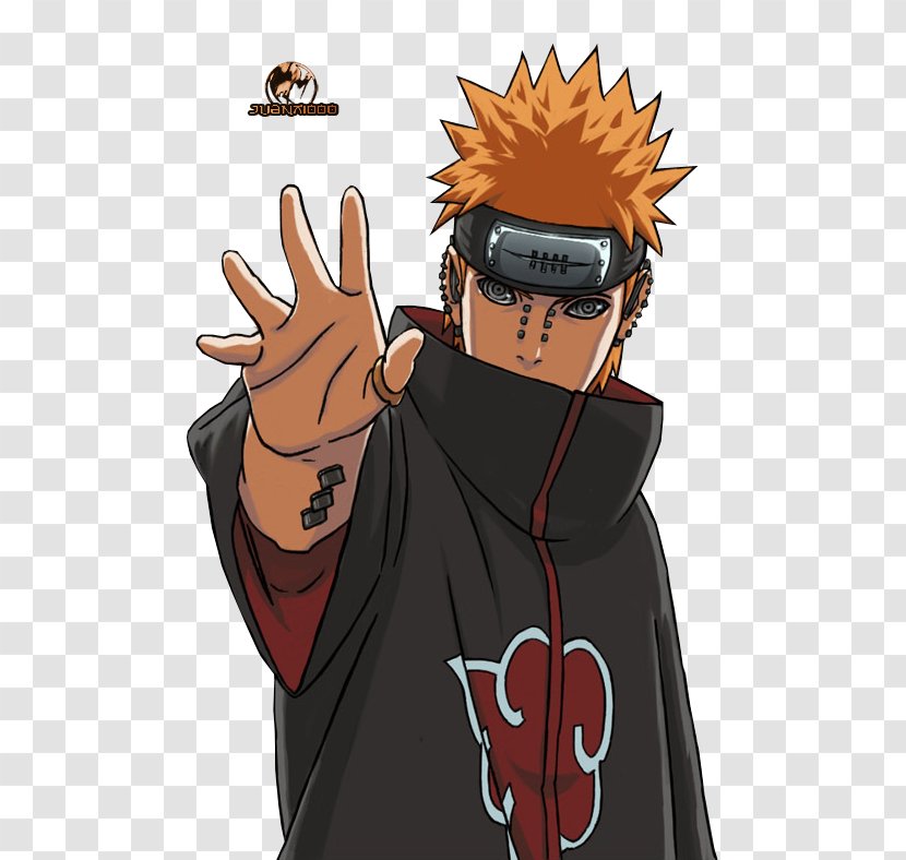 Pain Yahiko Obito Uchiha Naruto Uzumaki - Facial Hair Transparent PNG