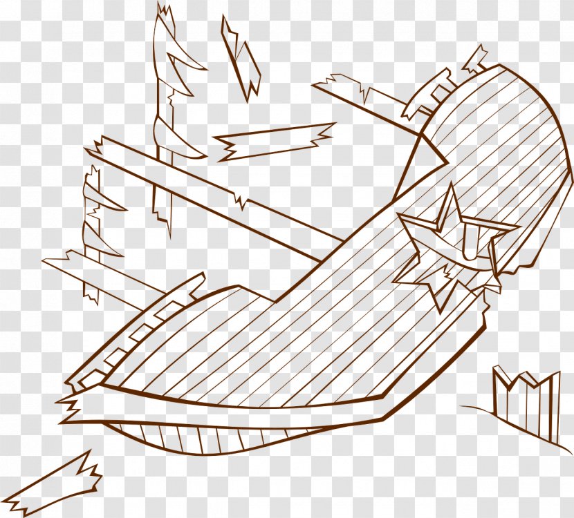 Clip Art Shipwreck Vector Graphics Illustration Drawing - Ship Transparent PNG