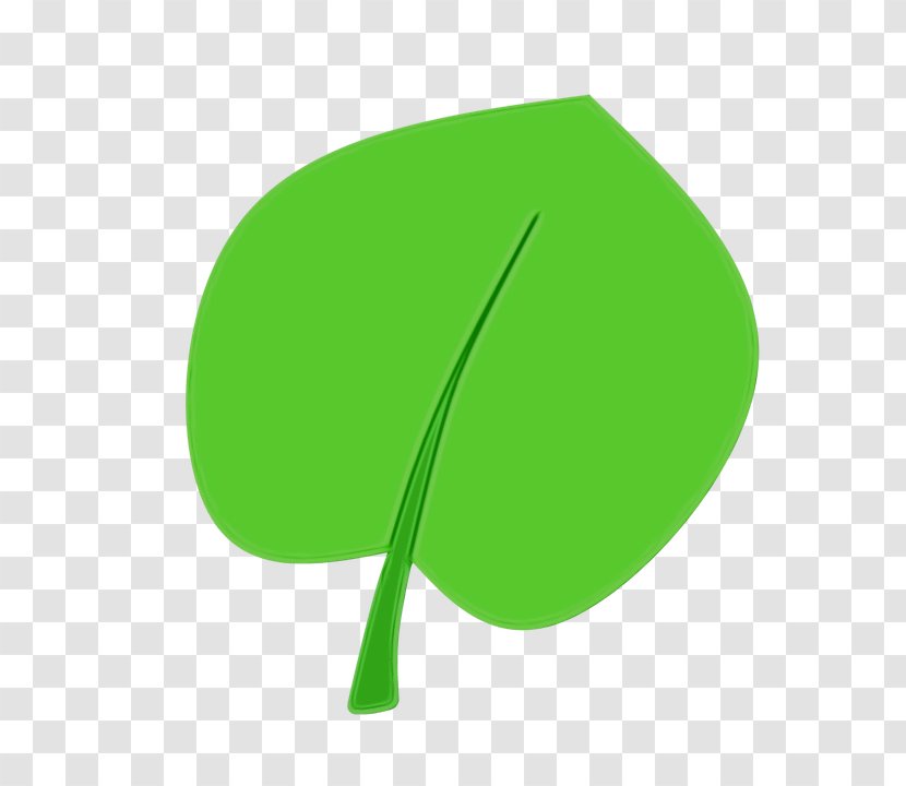 Green Leaf Watercolor - Symbol - Tree Transparent PNG