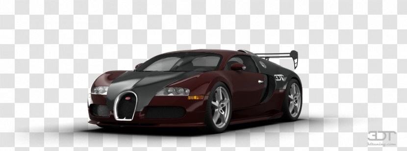 Bugatti Veyron Mid-size Car Performance - Supercar Transparent PNG
