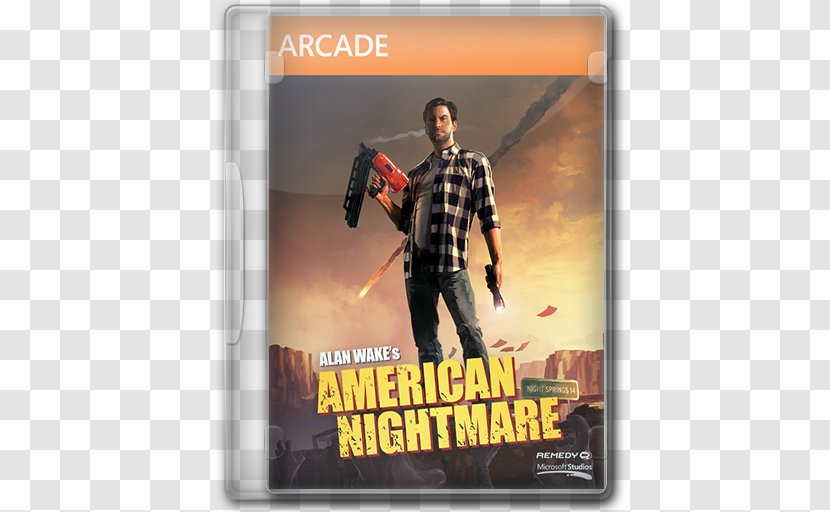Alan Wake's American Nightmare Xbox 360 Remedy Entertainment Video Game - Gamezone - Wake Transparent PNG