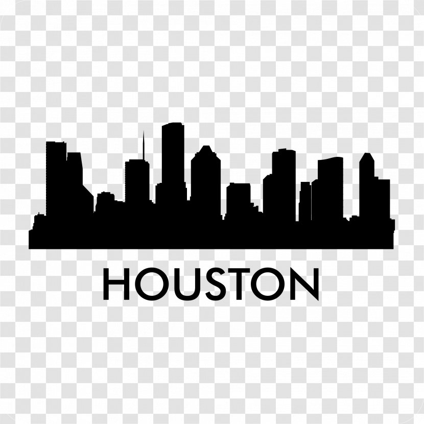Downtown Houston Startups Demo Day Skyline Drive Silhouette - Brand - City Transparent PNG