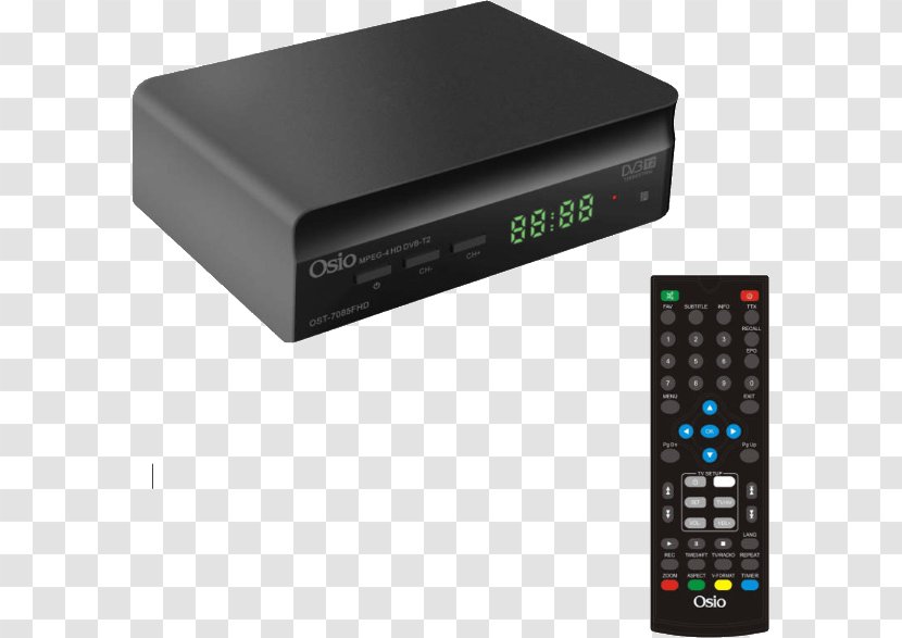 MPEG-4 1080p Digital Television DVB-T2 - Mpeg 4 Player Transparent PNG