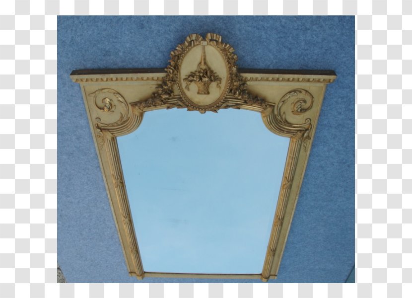 01504 Picture Frames Antique Rectangle - Mirror Transparent PNG
