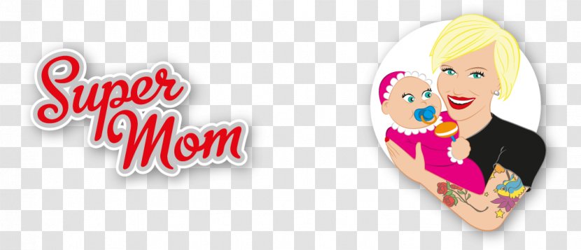 Logo Brand Food Font - Text - Super Mom Transparent PNG