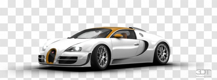 Bugatti Veyron Concept Car Automotive Design - Alloy Wheel Transparent PNG