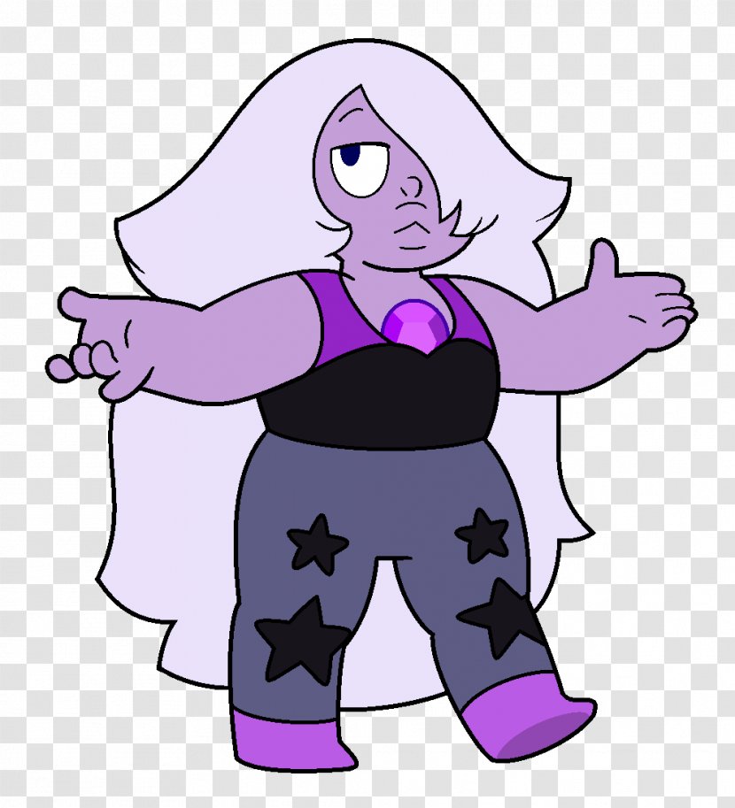 Pearl Steven Universe Amethyst Gemstone Quartz - Watercolor Transparent PNG