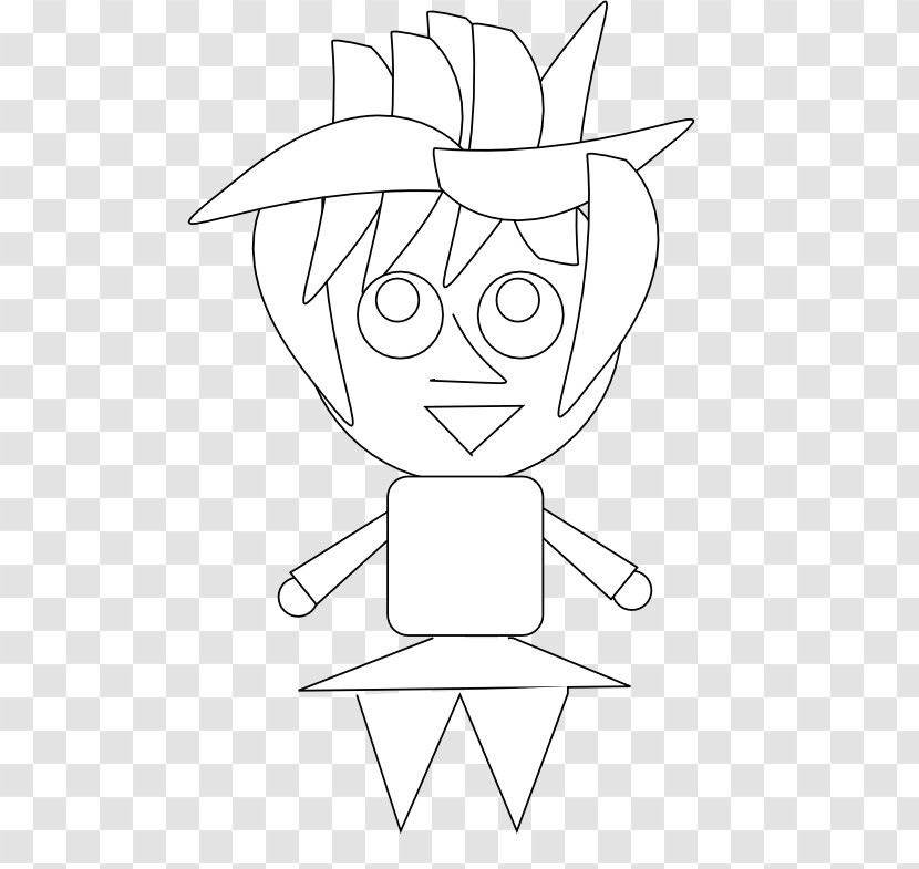 Line Art Drawing White Cartoon /m/02csf - Artwork - Character Transparent PNG