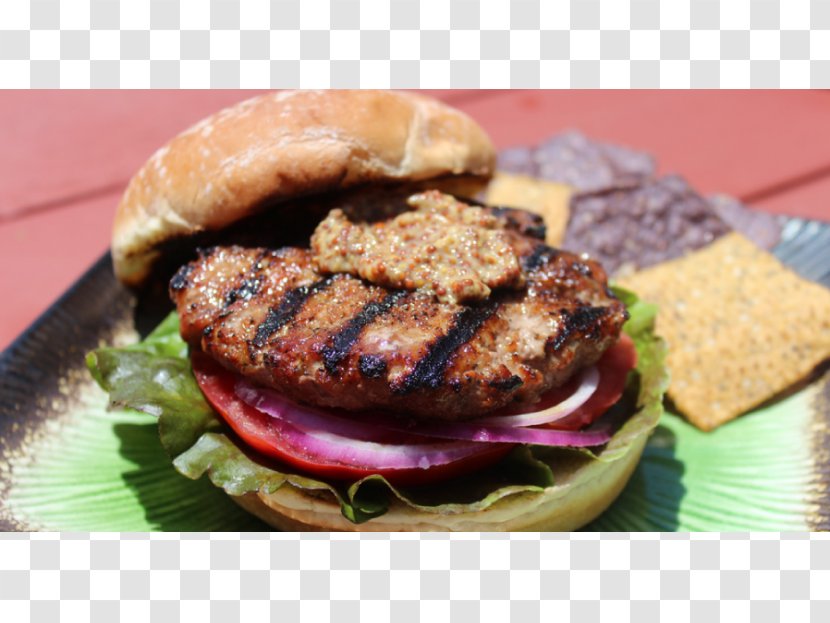 Patty Buffalo Burger Veggie Hamburger Fast Food - Killer Transparent PNG