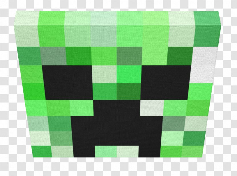 Creeper Minecraft Desktop Wallpaper - Green Transparent PNG