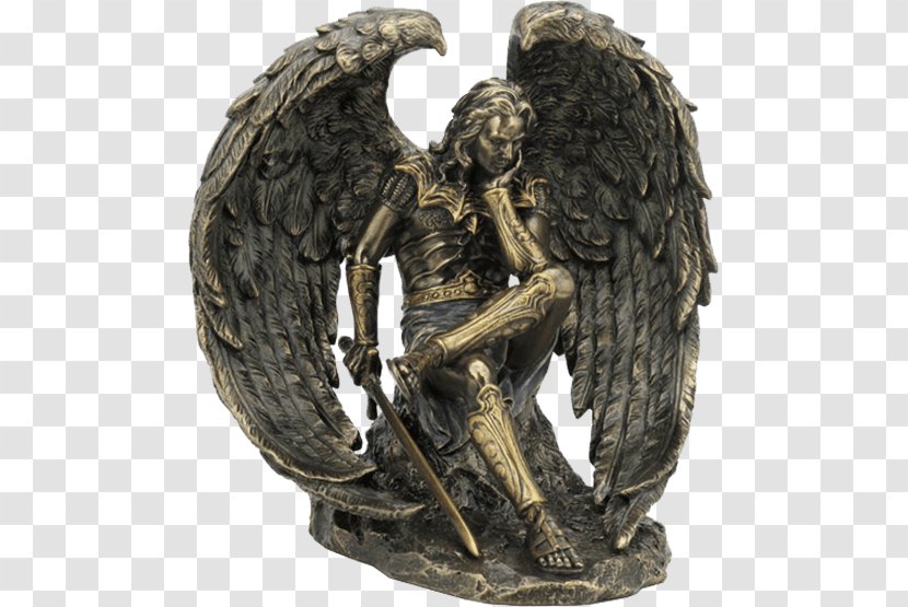 Lucifer Le Génie Du Mal Michael Statue Sculpture Transparent PNG
