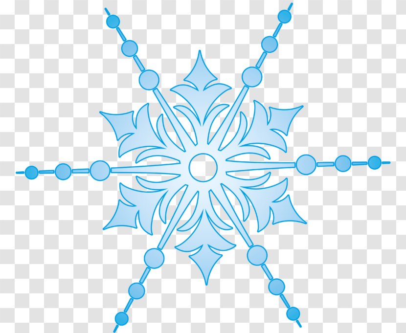 Snowflake Ice Crystal Clip Art - Symbol Transparent PNG