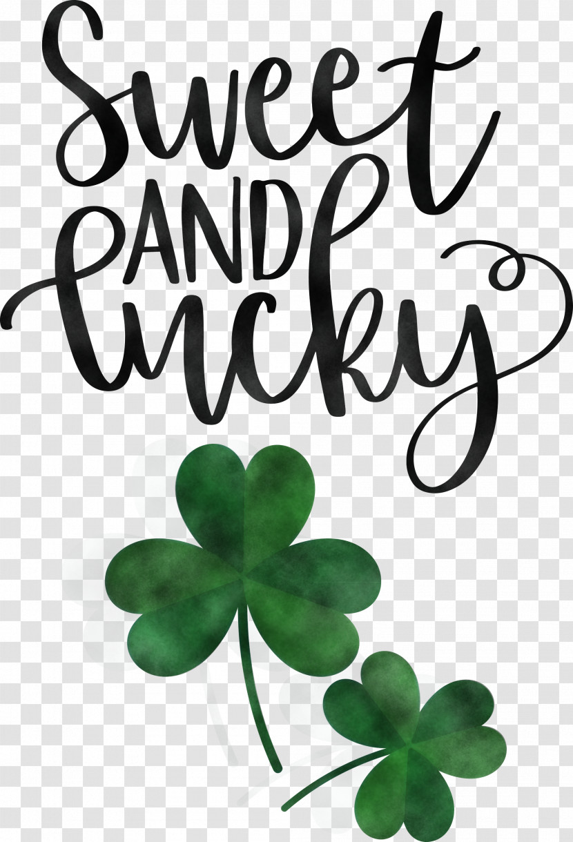 Sweet And Lucky St Patricks Day Transparent PNG