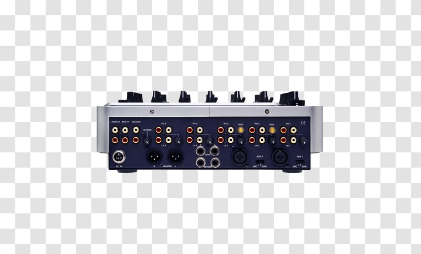 Microphone Audio Mixers RF Modulator Disc Jockey Amplifier - Crossover Transparent PNG