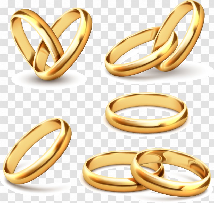 Wedding Ring Gold Stock Photography - On The Transparent PNG